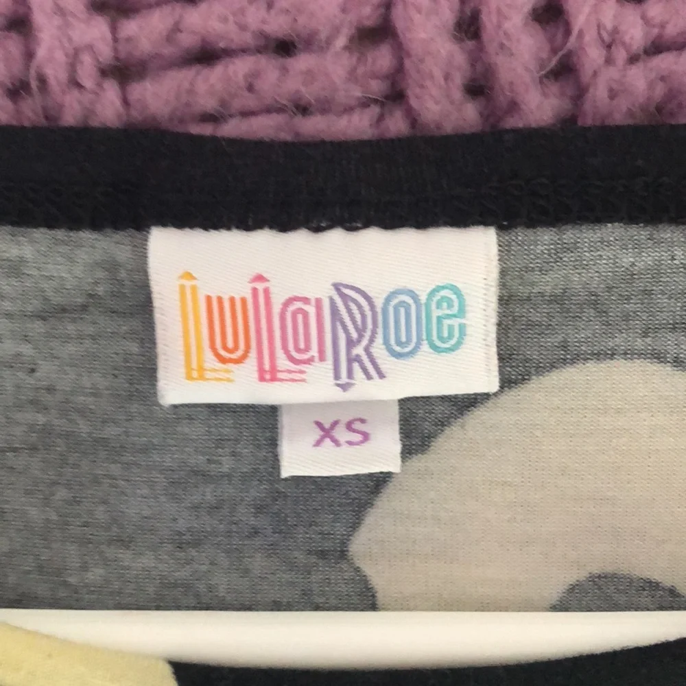 Lularoe Black and Tan form fitting midi - Picture 2 of 4